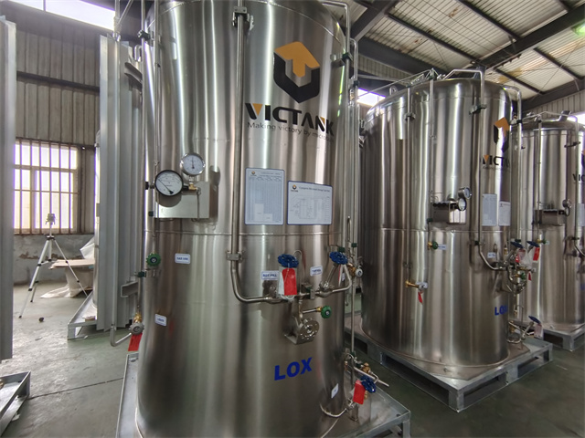 LOX LIN LAR Microbulk Tank 1000L 16bar